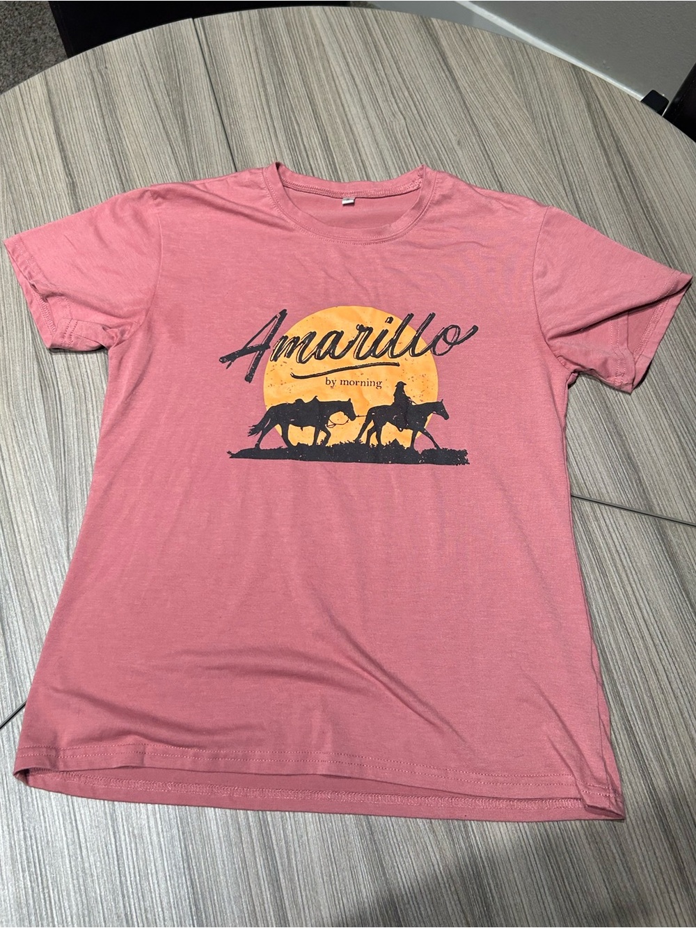 Amarillo Graphic Short Sleeve Tee - Pink